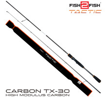Спиннинг штекерный угольный 2 колена Fish2Fish Tactick F2FT702M-210