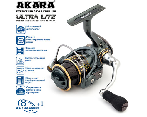 Катушка безынерционная Akara Ultra Lite