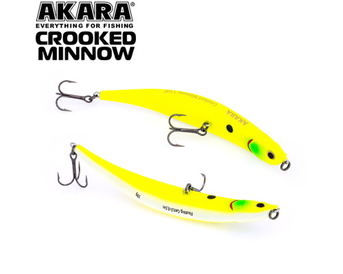 Воблер Akara Crooked Minnow 110F (5/14 oz 4,3 in) A96