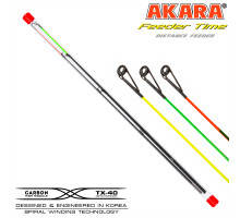 Комплект хлыстов (квивертипов) 3 штуки для Akara Time Distance Feeder TX-40 (80-100-120) 3,6 м