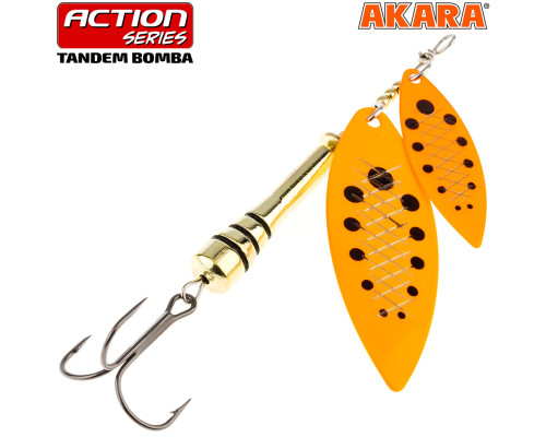 Блесна вертушка Akara Action Series Tandem Bomba 2/4-21-A10