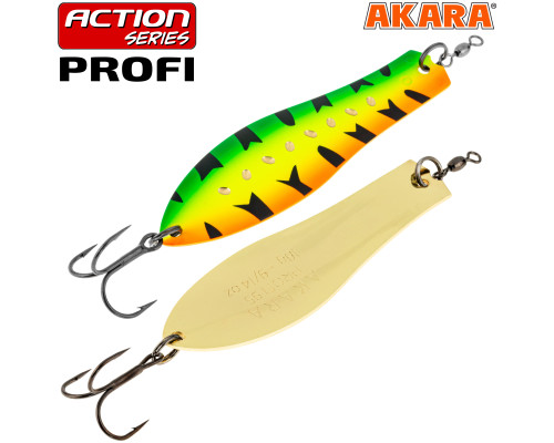 Блесна колебалка Akara Action Series Profi 18гр. 9/14oz. AB24