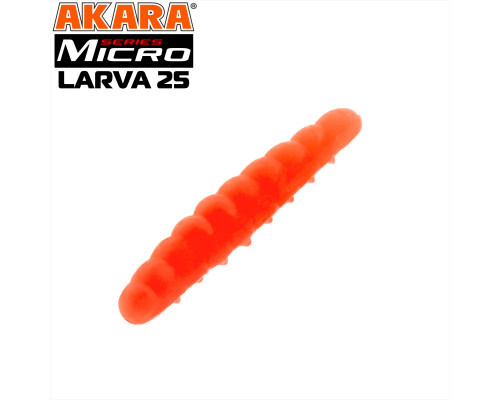 Силикон Akara MICRO Larva 25 mm (20 шт.)