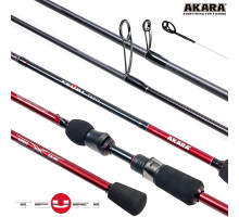 Спиннинг штекерный угольный 2 колена Akara Teuri ULS S602UL-183