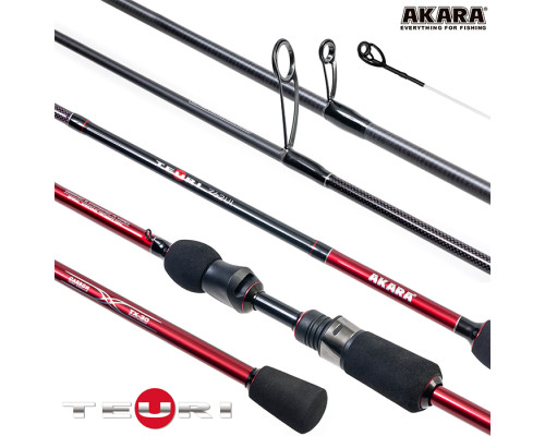 Спиннинг штекерный угольный 2 колена Akara Teuri ULS S602UL-183
