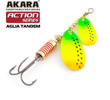 Блесна вертушка Akara Action Series Aglia Tandem 2/5-A22