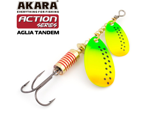 Блесна вертушка Akara Action Series Aglia Tandem 2/7-A22
