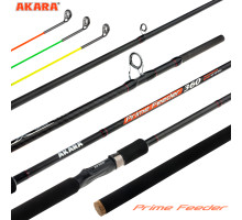 Удилище штекерное угольное фидерное 3 колена Akara Prime Feeder TX-40 (80) 80-360
