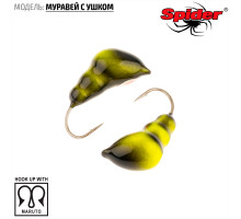 Мормышка W Spider Муравей с ушком (модель 13) 0,40 гр. 32