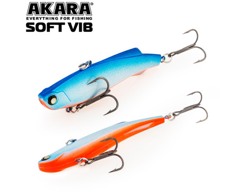 Воблер Akara раттлин Soft Vib 105 мм 38 гр. A 12