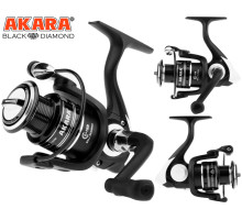 Катушка безынерционная Akara Black Diamond 1000 6+1 bb