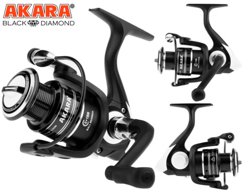 Катушка безынерционная Akara Black Diamond 2000 6+1 bb