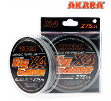 Шнур Akara Big Game Gray 275 м 0,30