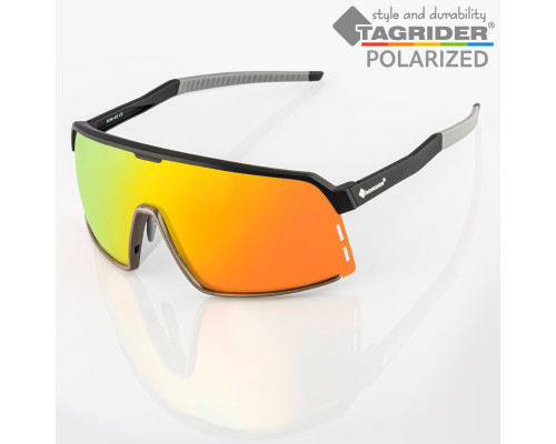 Очки поляризационные Tagrider N34-45 Gold Red Mirror