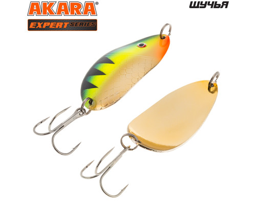 Блесна колеблющаяся Akara Expert Щучья 12 гр. 14/Go