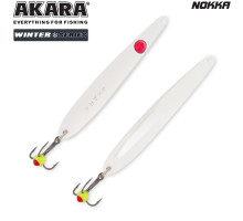Блесна зимняя Akara Ice Nokka NOK-60-SIL/SIL