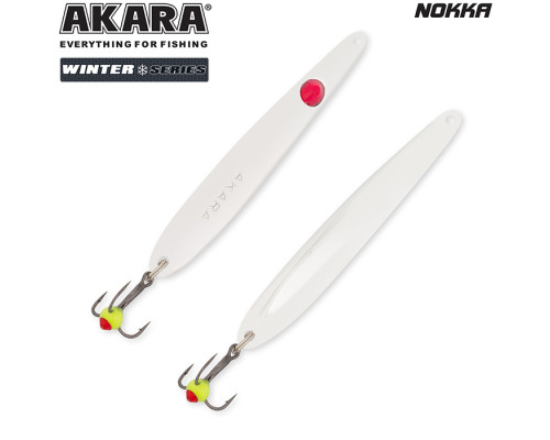 Блесна зимняя Akara Ice Nokka NOK-60-SIL/SIL