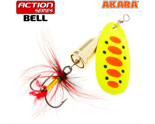 Блесна вертушка Akara Action Series Bell 103-8-A33