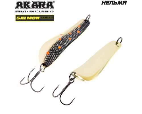 Блесна колебалка Akara Salmon Нельма мм 24 гр. 11-GO