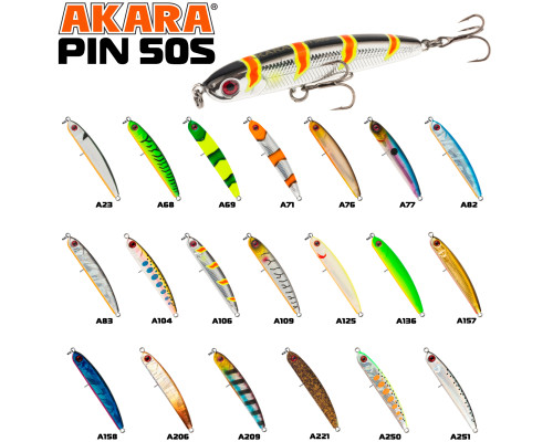 Akara Pin 50S 4,5 гр.A206