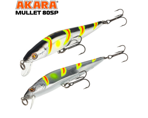 Воблер Akara Mullet 80SP (3/14 oz 3,1 in) A106