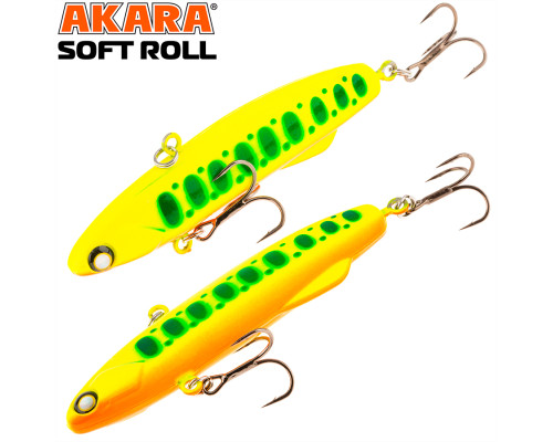 Воблер Akara раттлин Soft Roll 70 мм 17 гр. A144