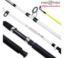 Спиннинг штекерный стекло 2 колена Fish 2 Fish Rumata (80-150) F2FR-210
