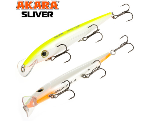 Воблер Akara Sliver 120F 12 гр. (3/7 oz 4,7 in) A184