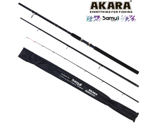 Удилище штекерное стекло фидерное 3 колена Akara Samuji Feeder ASF-390