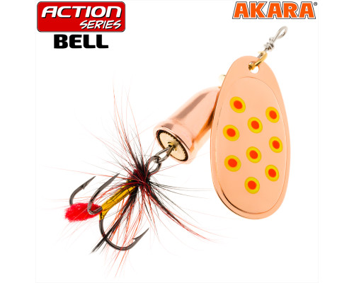 Блесна вертушка Akara Action Series Bell 102-6-A41