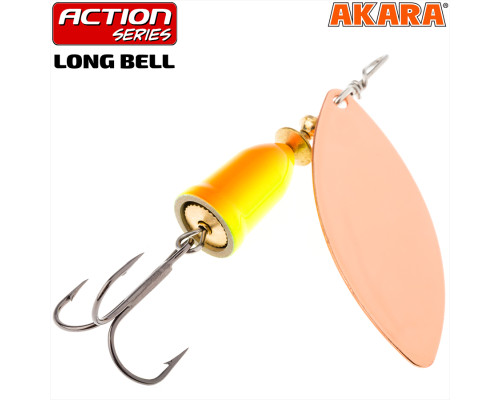 Блесна вертушка Akara Action Series Long Bell 101-6-A20