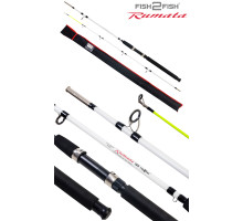 Спиннинг штекерный стекло 2 колена Fish 2 Fish Rumata (80-150) F2FR-180