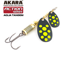 Блесна вертушка Akara Action Series Aglia Tandem 2/5-A7