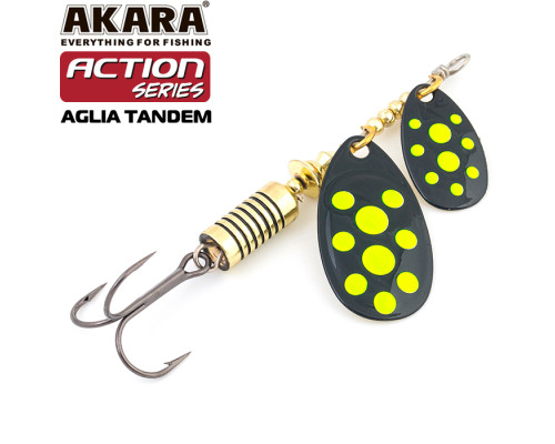 Блесна вертушка Akara Action Series Aglia Tandem 2/5-A7