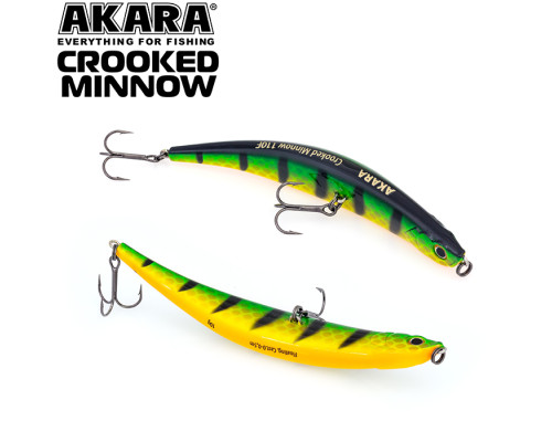 Воблер Akara Crooked Minnow 110F (5/14 oz 4,3 in) A11