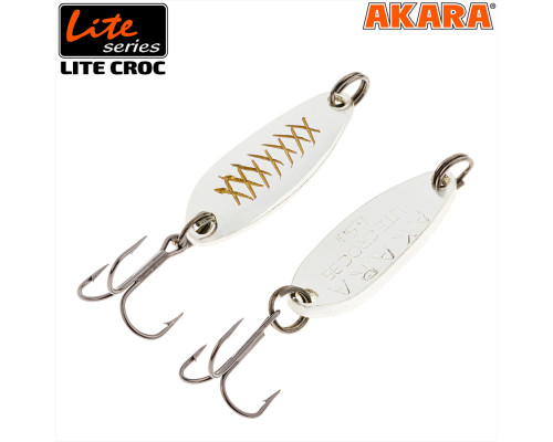 Блесна колебалка Akara Lite Series Lite Croc 6,5 гр. AB40