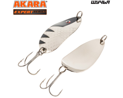 Блесна колеблющаяся Akara Expert Щучья 12 гр. 13/SIL