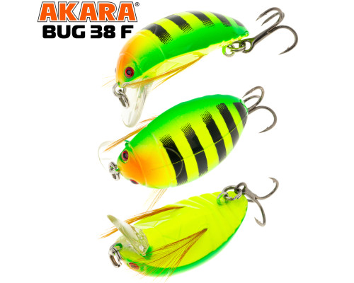Воблер Akara Bug 38F 4 гр. 03