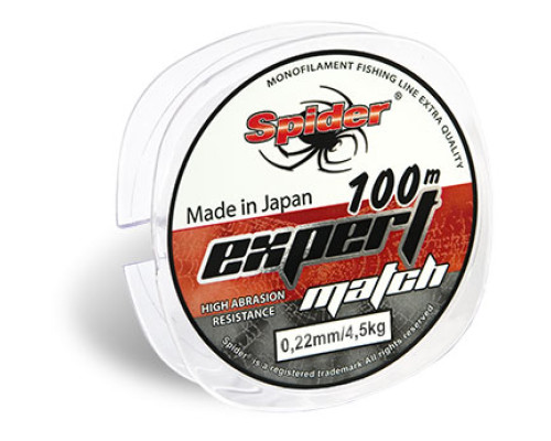 Леска SPIDER Expert Match 100 м 0,15