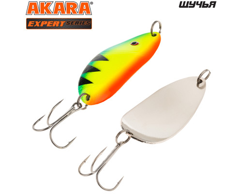 Блесна колеблющаяся Akara Expert Щучья 12 гр. 6/SIL