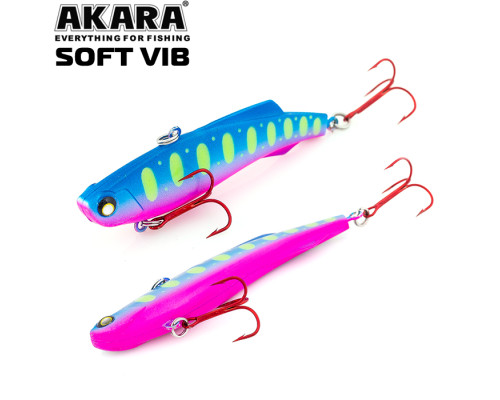 Воблер Akara раттлин Soft Vib 105 мм 38 гр. A143