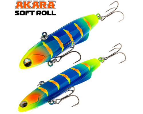 Воблер Akara раттлин Soft Roll 70 мм 17 гр. A284