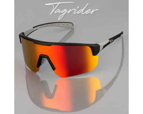Очки поляризационные Tagrider IMN-024-45 Gold Red Mirror