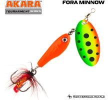Блесна вертушка Akara Tournament Series Fora Minnow 1 6,5 гр. RED-39