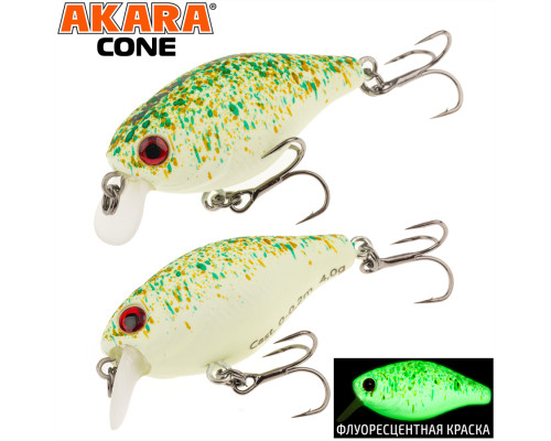 Воблер Akara Cone 35F 4,0 гр.A225