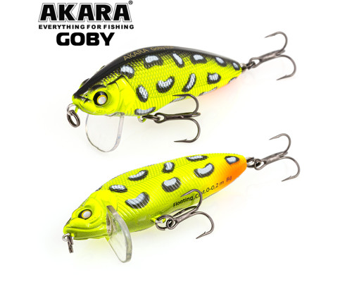 Воблер Akara Goby 65F 8 гр. (2/7 oz 2,6 in) A116