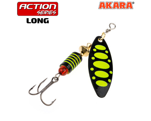 Блесна вертушка Akara Action Series Long 2-A34