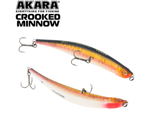 Воблер Akara Crooked Minnow 110F (5/14 oz 4,3 in) A211