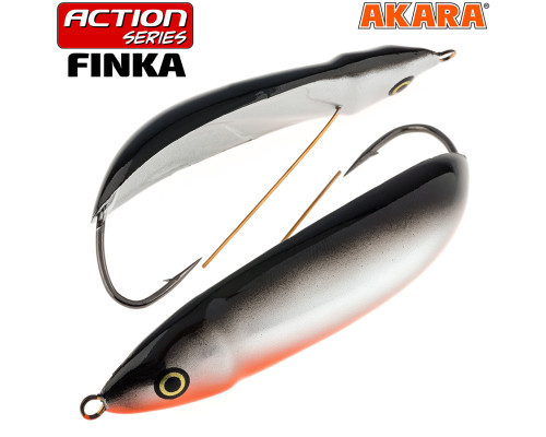 Блесна колебалка незацепляйка Akara Action Series Finka р. A9
