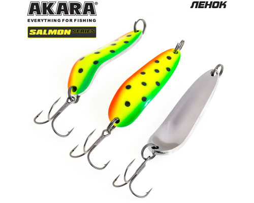 Блесна колебалка Akara Salmon Ленок мм 15 гр. 7-NI